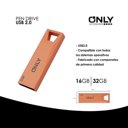 Pen drive mod 02-20 - 32 gb - clase 10 only